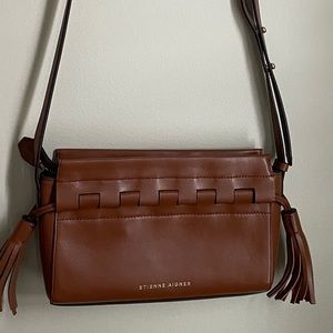 Etianne Aigner leather Crossbody bag